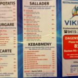 Restaurang Pizzeria Viking Meny
