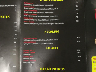 Pizzeria Fortuna Meny