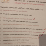 Restaurang Mölnlycke Wok Meny