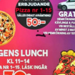 Hos Hawdam Livsmedel Pizzeria Meny