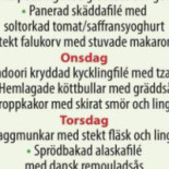 Marcus Askmarken Restaurang Catering Ab Meny