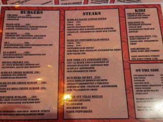 Suzie Q's Meny