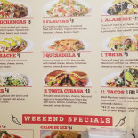 Björköfärjan (vivi Svanhild) Meny