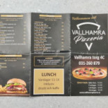 Vallhamra Pizzeria Meny
