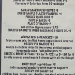 Sibyllas Sos-kiosken Meny