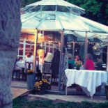 Vilhelmsro Gaardskafe Utomhus