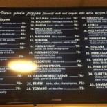 Bebanko Pizzeria Meny
