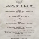 Waxholms Hotell Meny