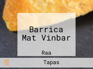 Barrica Mat Vinbar