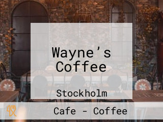 Wayne’s Coffee