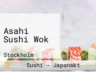 Asahi Sushi Wok