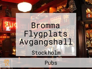 Bromma Flygplats Avgangshall
