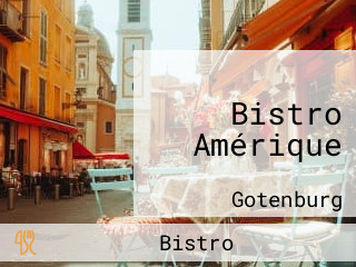 Bistro Amérique