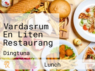 Vardasrum En Liten Restaurang
