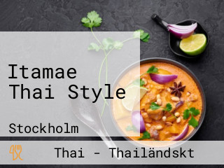 Itamae Thai Style