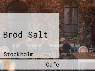 Bröd Salt