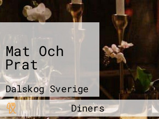 Mat Och Prat